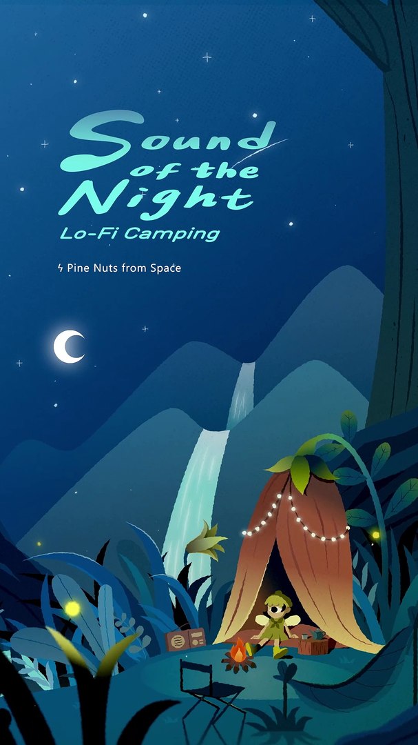 ⁣Lofi Music for Study Focus and Relax / Sound of the Night: Lofi Camping - KbN