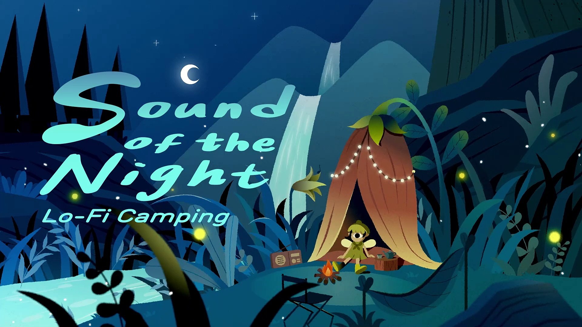 ⁣Lofi Music for Study Focus and Relax / Sound of the Night: Lofi Camping - KbN