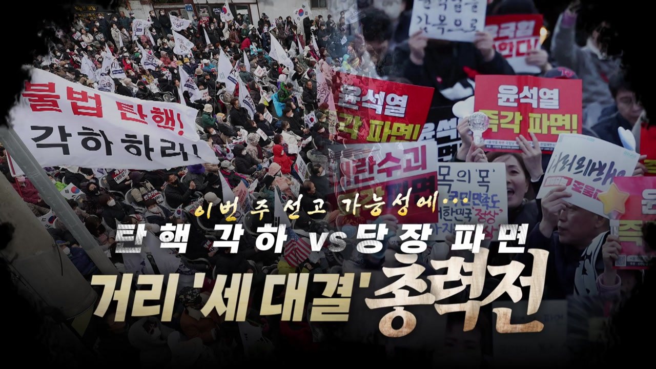 [영상] 거리의 정치 '총력전'....거칠어지는 입 / YTN