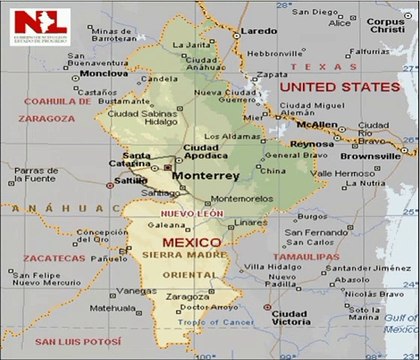 Map of Nuevo Leon. Peta Leon Baru. Nuevo Leon Map. Map of Nuevo Leon State. Peta Negara Bagian Leon Baru. Nuevo Leon States Map. Map of State of Nuevo Leon. State of Nuevo Leon Map. Peta Nuevo Leon. Peta Negara Bagian Nuevo Leon
