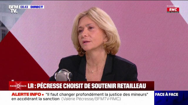 J'ai une dette d'honneur : Valérie Pécresse justifie son soutien à Bruno Retailleau pour la présidence des Républicains