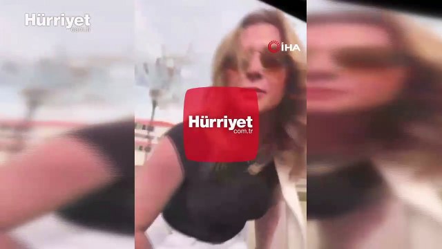 Bursa'da iki sürücünün birbirleriyle tartışma anı kamerada