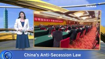 Taiwan Rejects China’s Anti-Secession Law as Political Pressure
