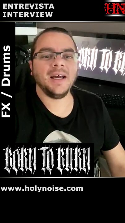 FX / Drums @ BORN TO BURN Line-Up | #Hardcore #Metal Band from FRANCE [2020.11.24] #Shorts