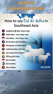 Happy Eid Al-Adha Mubarak for all Muslims in Southeast Asia#short