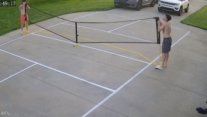 Deux homme synchronisés