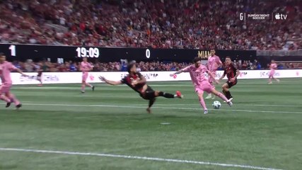Atlanta-Miami, gol clamoroso di Messi: manda al bar il difensore, poi...