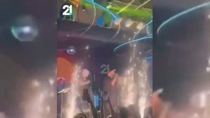 Video shows moment North Macedonia nightclub catches fire, killing 59 people