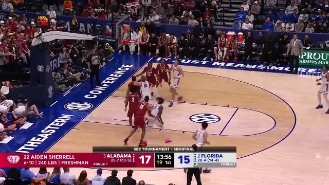 SEC Semifinal_ Alabama Crimson Tide vs. Florida Gators _ Full Game Highlights _ ESPN CBB