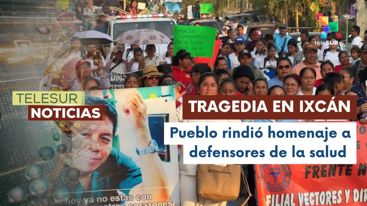 Consternación en Guatemala por la muerte de tres luchadores sociales