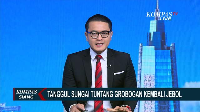 Tanggul Sungai Tuntang Grobogan Kembali Jebol, Padahal dalam Proses Perbaikan