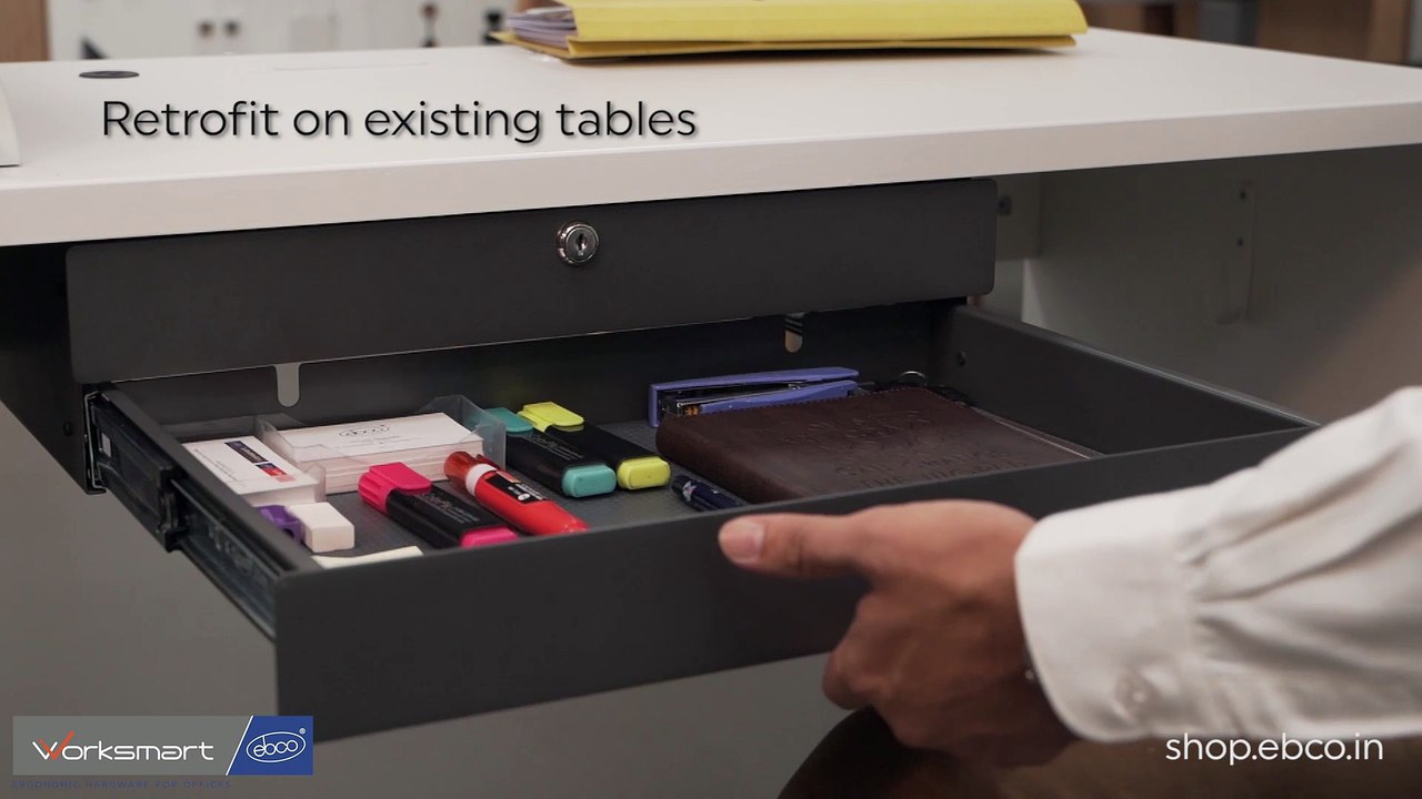 Safe Drawer -Top Mount -Double