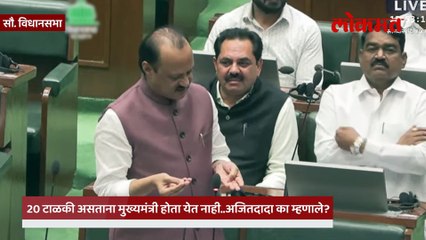 तुमच्याकडे 15 - 20 टाळकी..आणि म्हणता मुख्यमंत्री व्हा..अजितदादांनी घेतली फिरकी..