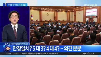 만장일치? 5 대 3? 4 대 4?…尹 탄핵 선고 의견 분분