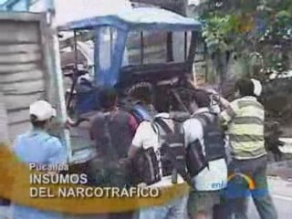 INSUMOS DEL NARCOTRÁFICO - PUCALLPA