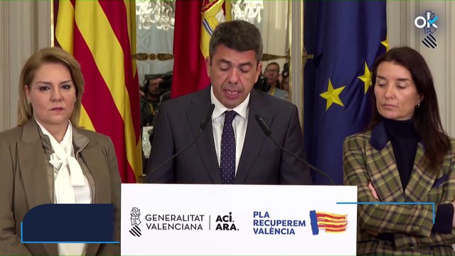 Mazón anuncia unos Presupuestos con ayudas sin impuestos para los valencianos afectados por la DANA