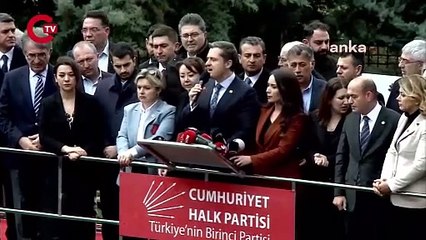 CHP Genel Merkezi'nde 'demokrasi nöbeti' başladı