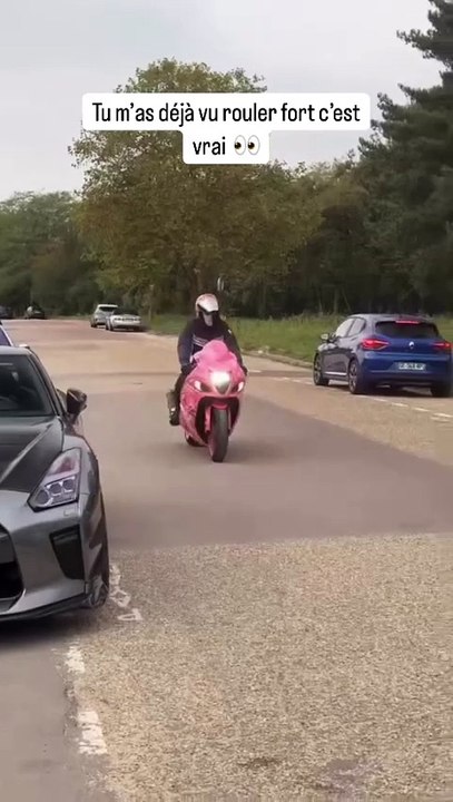 Vidéo postée par le motard Kévin Dufour sur son compte Instagram