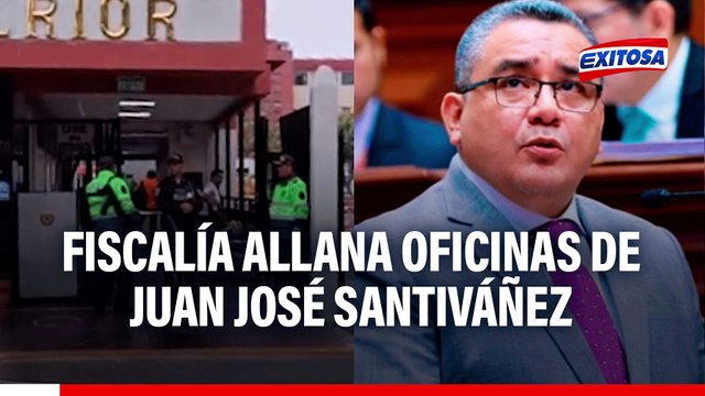Ministerio Público allana oficinas de Juan José Santiváñez en el Ministerio del Interior