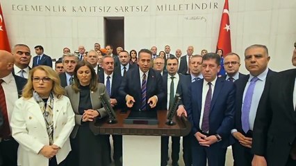 CHP'li vekiller kürsüye çıktı: Kurul yarına kadar kapatıldı!