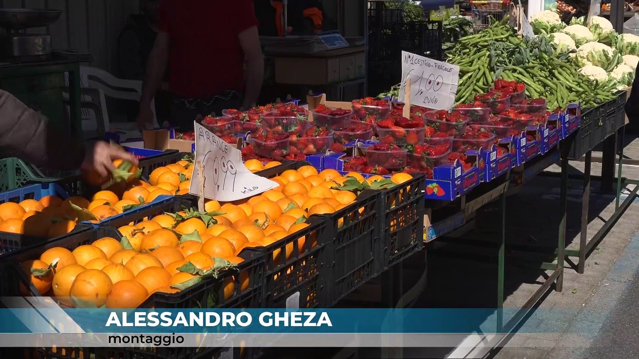 Il primo giorno del Vascone nel parcheggio di via Catania