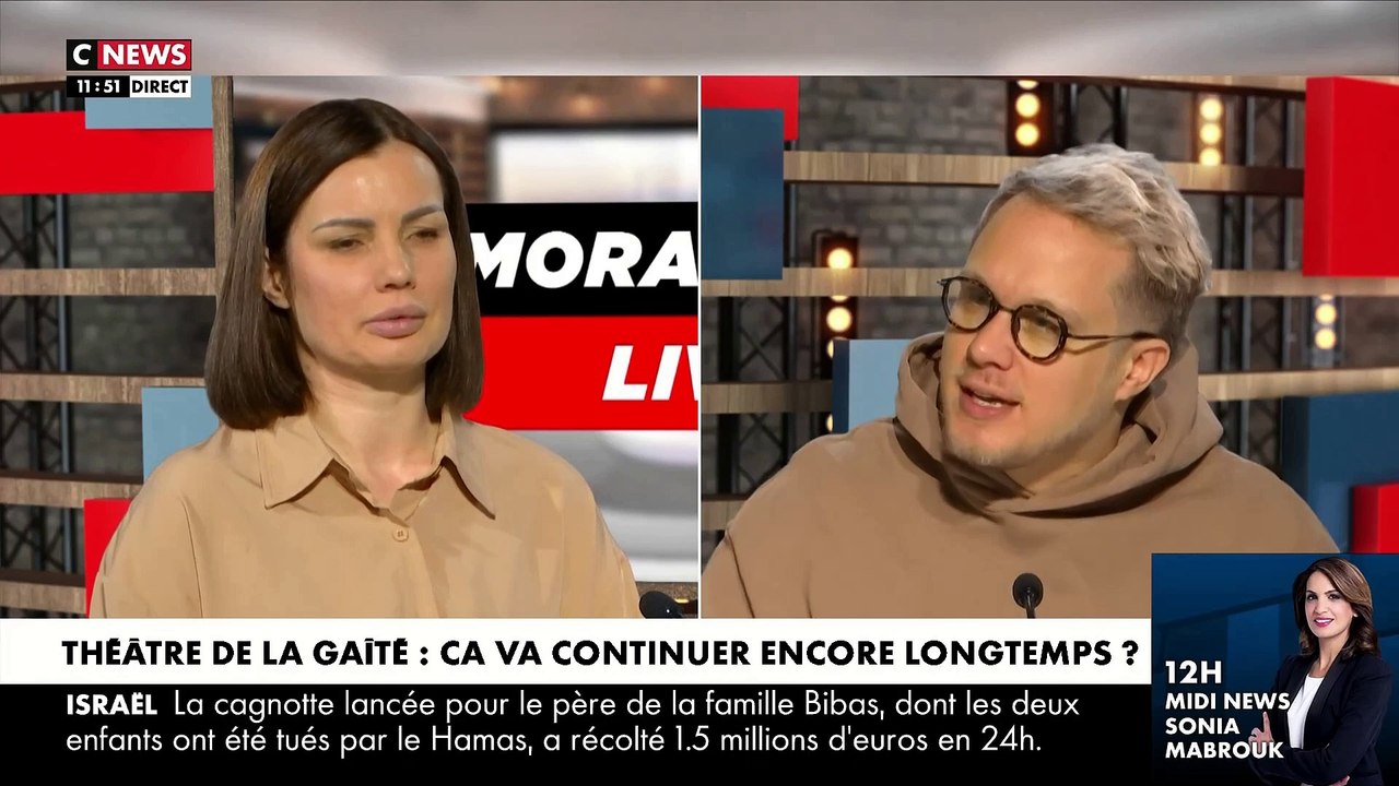 Théâtre de la Gaité occupée par les migrants - Zone de non-droit, journalistes agressés: Le coup de colère en direct sur CNews de Jean-Marc Morandini, qui annonce qu'il veut aller faire son émission en direct sur place cette semaine