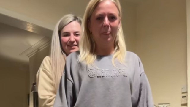 Two girls attempt 'Upside Down Challenge' and end up tumbling hilariously