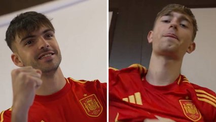 Asencio y Huijsen ya visten 'La Roja' absoluta