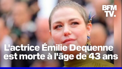 "La caméra l'aimait"  Après sa mort prématurée le monde du cinéma rend hommage à Émilie Dequenne