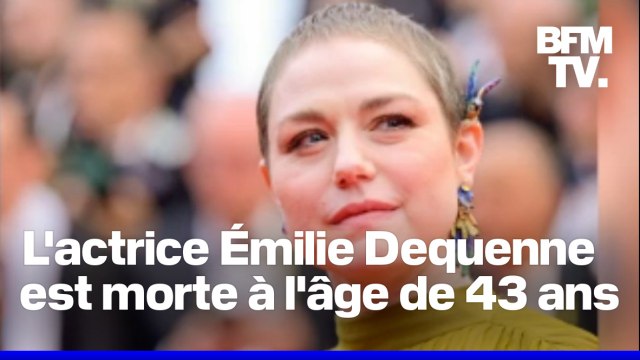 La caméra l'aimait Après sa mort prématurée le monde du cinéma rend hommage à Émilie Dequenne
