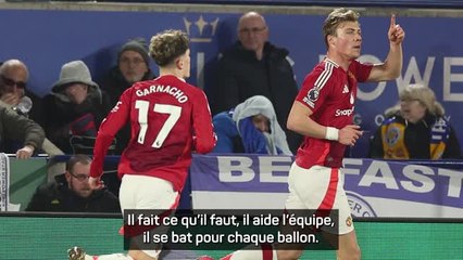 Man United - Ruben Amorim : "Højlund mérite ce but plus que quiconque"