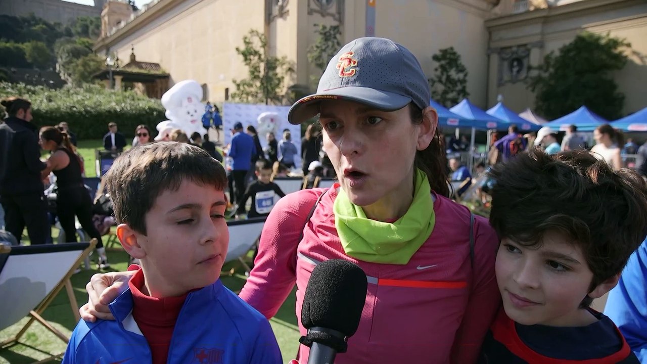 Barcelona reúne a 2.500 corredores en Montjuïc para promover hábitos de vida saludables