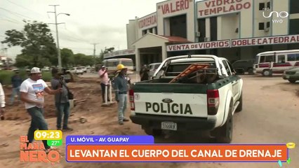 Levantan el cuerp hallado en canal de drenaje