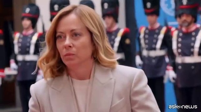 Meloni riceve a Palazzo Chigi il re di Giordania Abdallah II