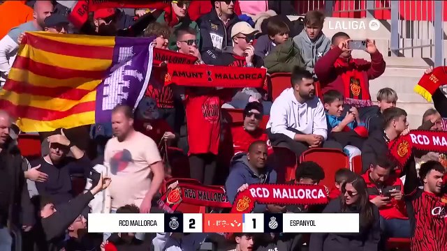 RCD MALLORCA 2 - 1 RCD ESPANYOL I RESUMEN LALIGA EA SPORTS