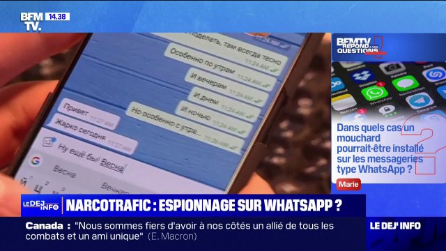Dans quels cas un mouchard pourrait-il être installé sur les messageries type Whats App? BFMTV répond à vos questions