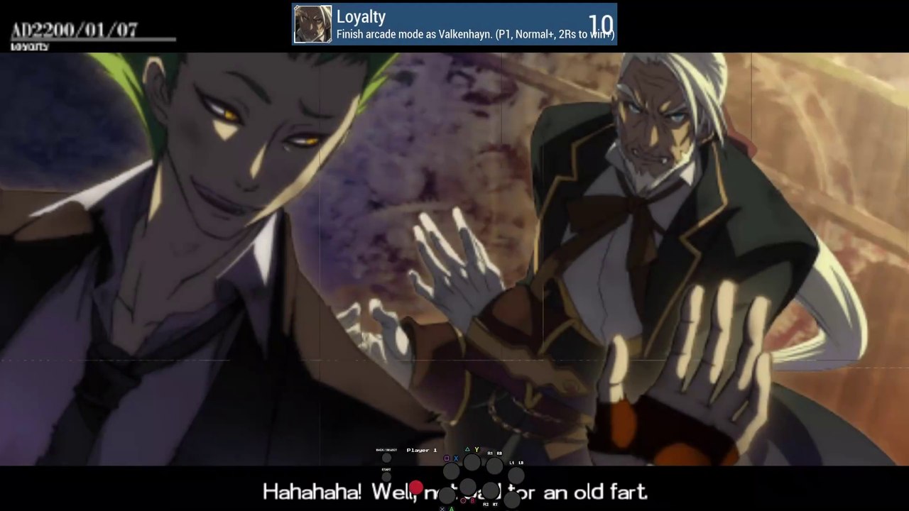 BlazBlue: Continuum Shift II (PSP) - Arcade Mode - Valkenhayn - Hardest [Edited]