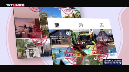 Güvenlik duvarı: Tatil dolandırıcılığı