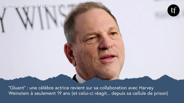 Gluant : une célèbre actrice revient sur sa collaboration avec Harvey Weinstein à seulement 19 ans (et celui-ci réagit... depuis sa cellule de prison)
