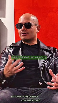 Las influencias musicales son importantes: The Wizard #music #interview #guitar #dailymotion #viralvideo