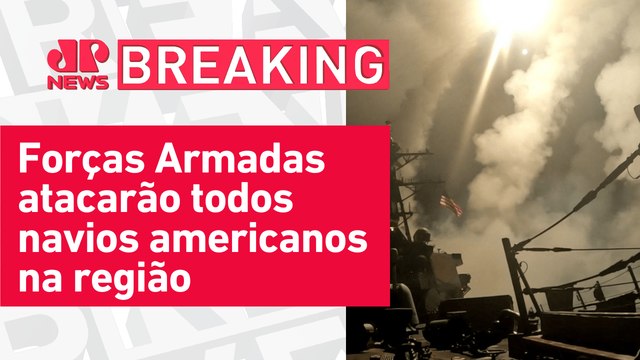 Houthis disparam mísseis contra porta-aviões dos EUA no Mar Vermelho | BREAKING NEWS