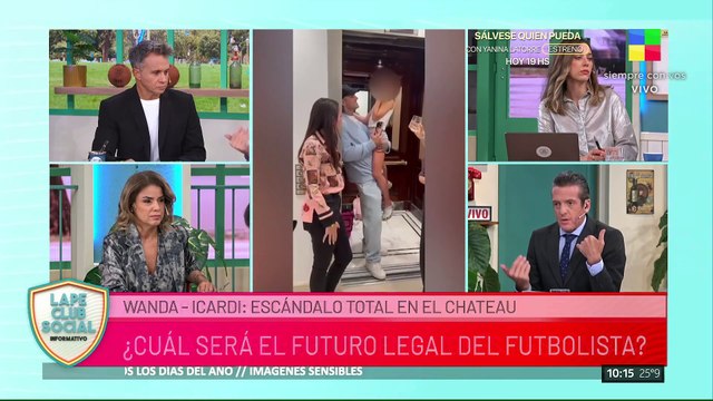 Wanda Nara-Mauro Icardi: gritos, empujones y escándalo