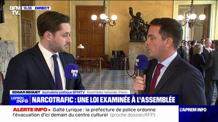 Proposition de loi contre le narcotrafic: "Ce texte est tiède", déplore Yoann Gillet, député RN