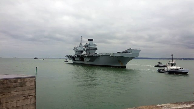 HMS Prince of Wales returns to Portsmouth ahead of Indo-Pacific deployment