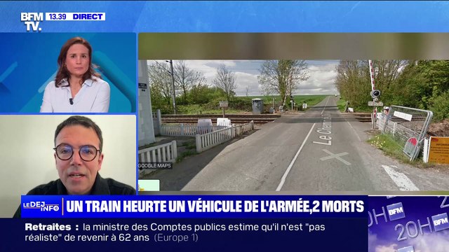 Pas-de-Calais : Deux militaires tués et un grièvement blessé après une collision entre un train et un véhicule de l'armée à un passage à niveau