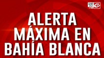 Alerta máxima en Bahía Blanca: suspendieron todas las actividades públicas