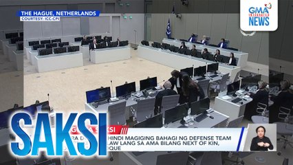 FPRRD, pumirma na ng conforme para maging abogado niya sa ICC si Atty. Nicholas Kaufman | Saksi