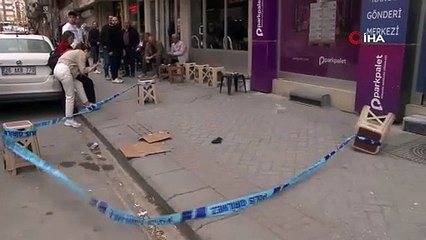 Hasmı için silahına sarıldı, kendini yaraladı