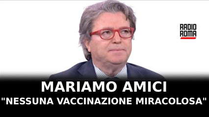 “Next”, Mariano Amici sul referendum contro gli obblighi vaccinali pediatrici: "Nessuna vaccinazione è miracolosa"