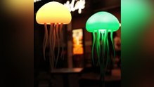Colorful LED Jellyfish Night Light
